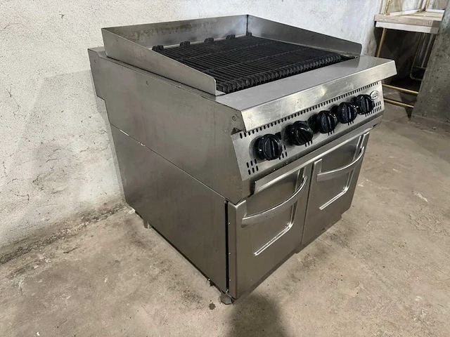 Ozti - odg 8090 - lavasteengrill - afbeelding 6 van  7