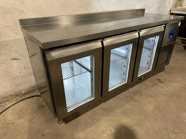 Ozti - ta 360.01 nmv - rvs glasdeur koelwerkbank - afbeelding 5 van  5
