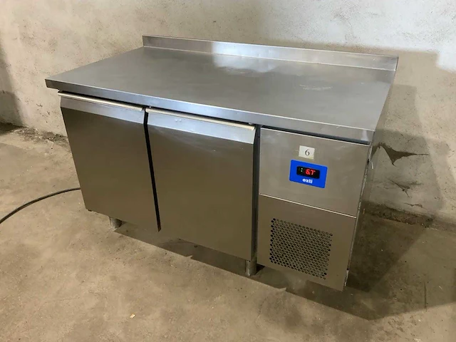 Ozti - tag 270.00 nmv - rvs koelwerkbank - afbeelding 1 van  6