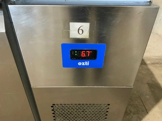 Ozti - tag 270.00 nmv - rvs koelwerkbank - afbeelding 6 van  6