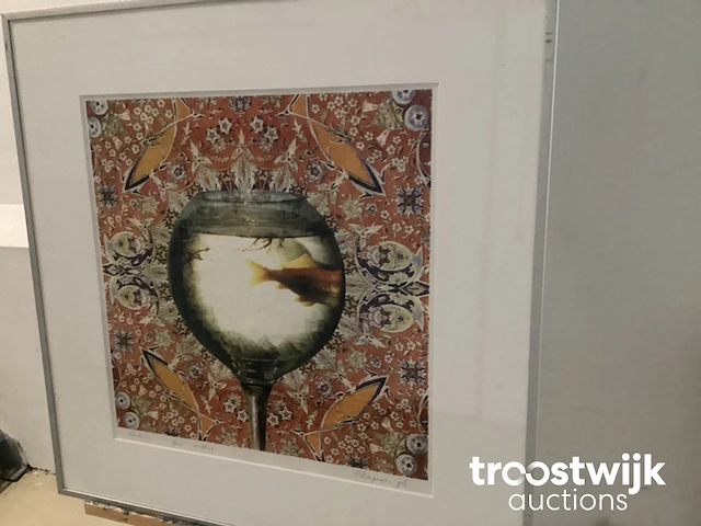 P. bergsma schilderij - afbeelding 2 van  3
