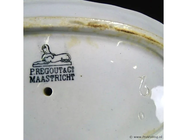 P. regout&co saucière - afbeelding 5 van  5