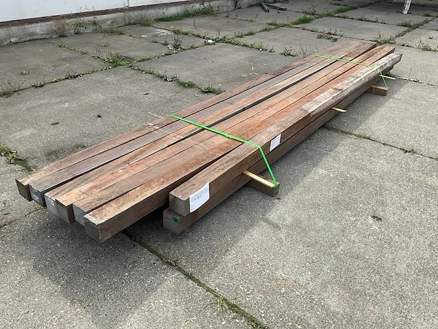 Paal hardhout (14x) - afbeelding 1 van  6