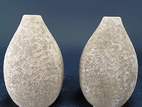 Paar aardewerk vazen - afbeelding 1 van  5