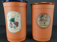 Paar aardewerk wijnkoelers - afbeelding 2 van  5