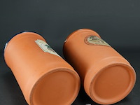 Paar aardewerk wijnkoelers - afbeelding 5 van  5