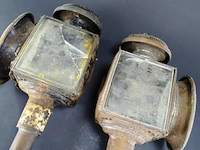 Paar antieke koetslampen - afbeelding 4 van  5