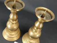 Paar antieke penkandelaren - afbeelding 3 van  5