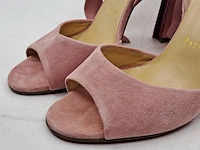 Paar dames sandalen met hak maat 38, christian louboutin - afbeelding 2 van  8