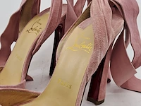 Paar dames sandalen met hak maat 38, christian louboutin - afbeelding 3 van  8
