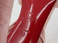 Paar dames sandalen met hak maat 38, christian louboutin - afbeelding 6 van  8