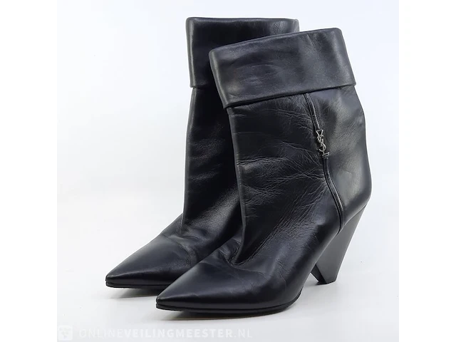 Paar enkel laarzen, maat 39 1/2 yves saint laurent, 678534 - afbeelding 1 van  6
