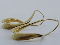 Paar gouden oorbellen, 18 karaats - afbeelding 2 van  10