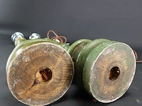 Paar houten lampvoeten - afbeelding 5 van  5
