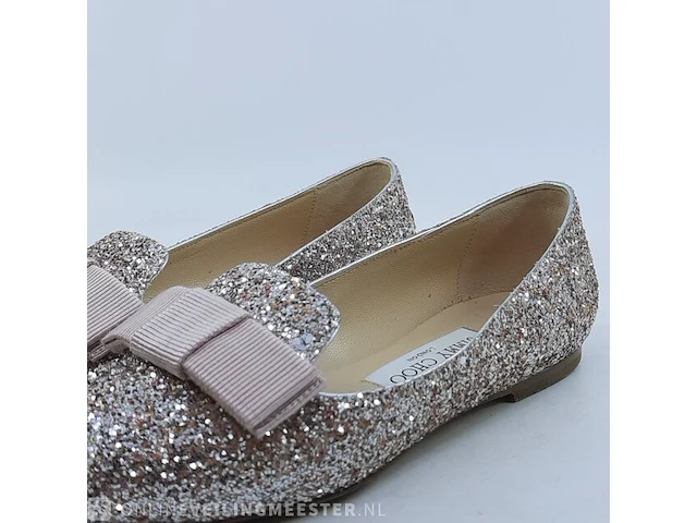 Paar instappers, maat 35 jimmy choo, gala viola mix flats speckled - afbeelding 3 van  11