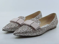 Paar instappers, maat 35 jimmy choo, gala viola mix flats speckled - afbeelding 1 van  11