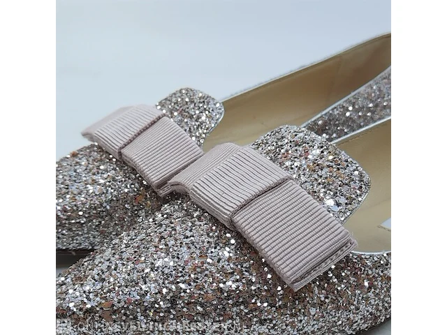 Paar instappers, maat 35 jimmy choo, gala viola mix flats speckled - afbeelding 5 van  11