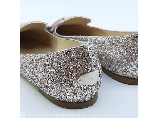 Paar instappers, maat 35 jimmy choo, gala viola mix flats speckled - afbeelding 8 van  11
