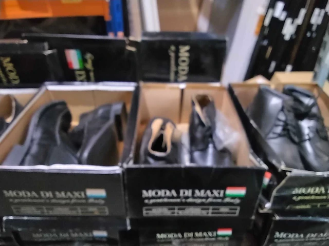 Paar italiaanse lederen heren schoenen. (10x) - afbeelding 6 van  7