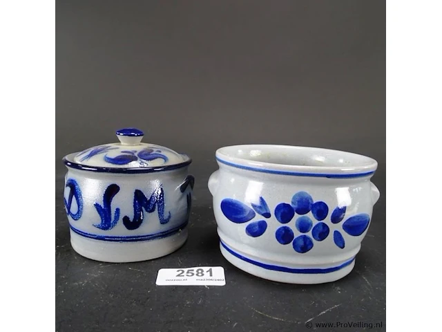 Paar keulse potten - afbeelding 1 van  5