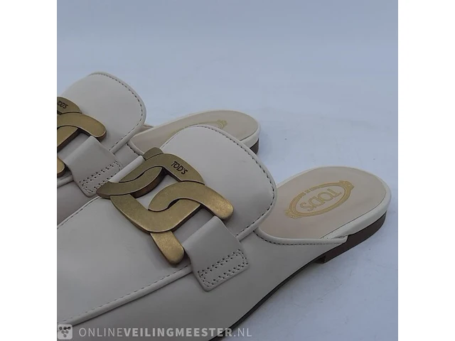 Paar kinder instappers, maat 35 tod's, mules - afbeelding 3 van  12