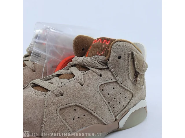 Paar kinder sneakers, maat 25 nike, jordan 6 retro sp - dh0692-200 - afbeelding 6 van  12