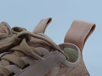 Paar kinder sneakers, maat 35 chloé, lauren lace&leather sneaker - afbeelding 5 van  9