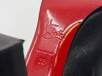 Paar laarzen maat 38, christian louboutin, zwart - afbeelding 6 van  17