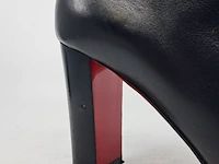 Paar laarzen maat 38, christian louboutin, zwart - afbeelding 7 van  17