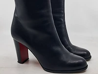 Paar laarzen maat 38, christian louboutin, zwart - afbeelding 12 van  17