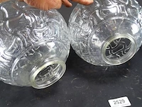 Paar lampen kappen doorvoer 8cm - afbeelding 4 van  5
