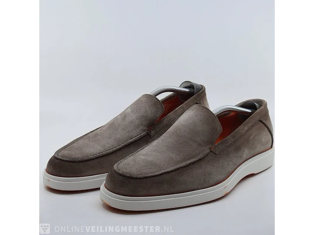 Paar loafers, maat 10 santoni, detroit 17824 - afbeelding 1 van  13