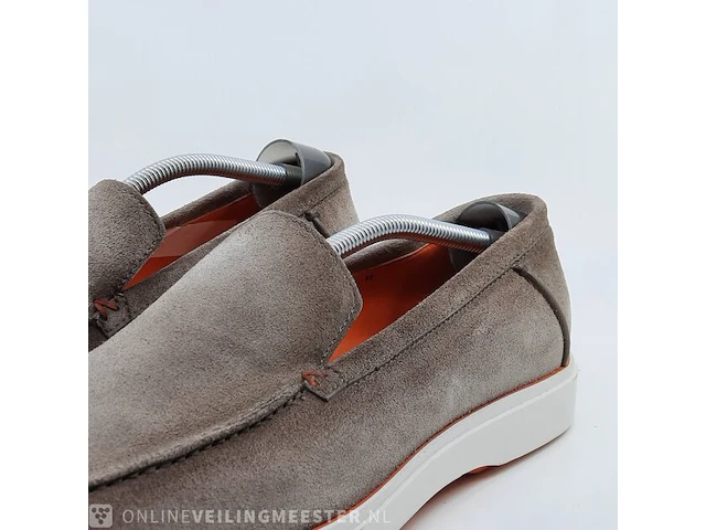 Paar loafers, maat 10 santoni, detroit 17824 - afbeelding 7 van  13