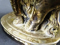 Paar met zilver opgelegde olifanten - afbeelding 4 van  5