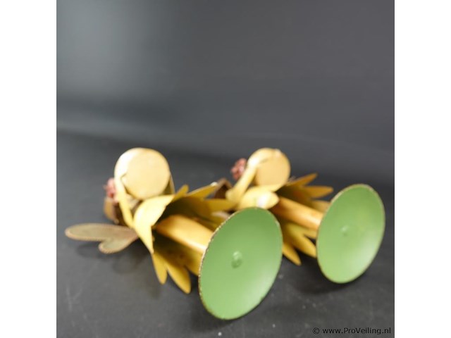 Paar metalen engelen - afbeelding 5 van  5