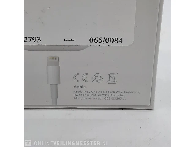 Paar oordopjes apple, airpods a2032 - afbeelding 4 van  6