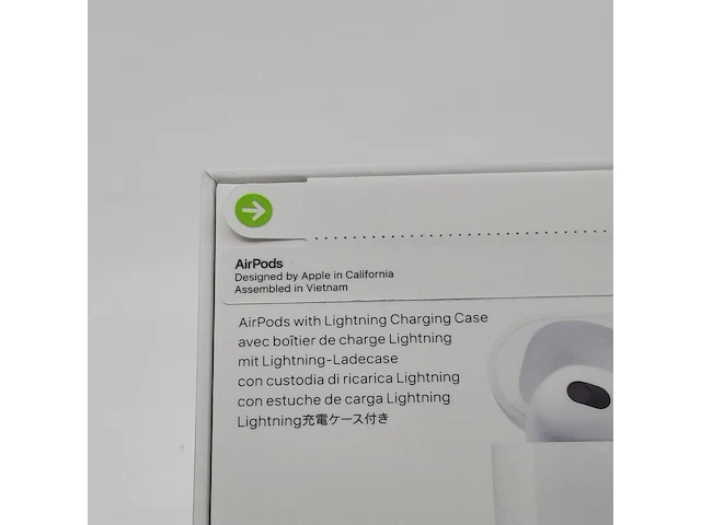 Paar oordopjes, apple, airpods a2565 (3rd generation) - afbeelding 5 van  7