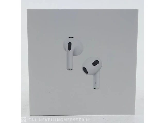 Paar oordopjes apple, airpods a2566 (3rd generation) - afbeelding 1 van  8