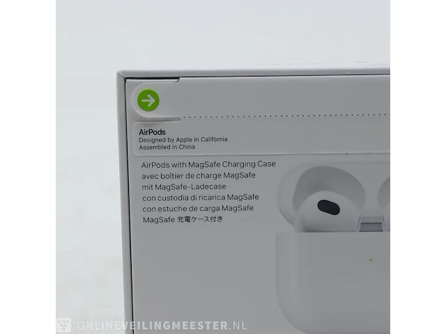 Paar oordopjes apple, airpods a2566 (3rd generation) - afbeelding 4 van  8