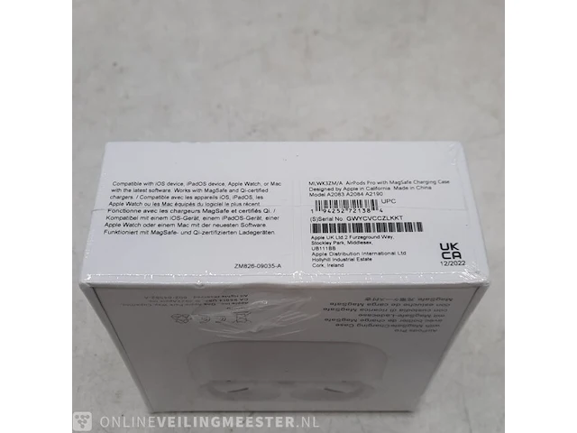 Paar oordopjes apple, airpods pro a2083 - afbeelding 5 van  6