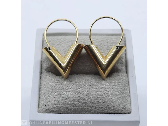 Paar oorhangers louis vuitton - afbeelding 1 van  7