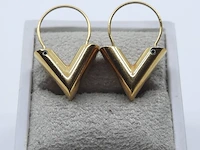 Paar oorhangers louis vuitton - afbeelding 1 van  7