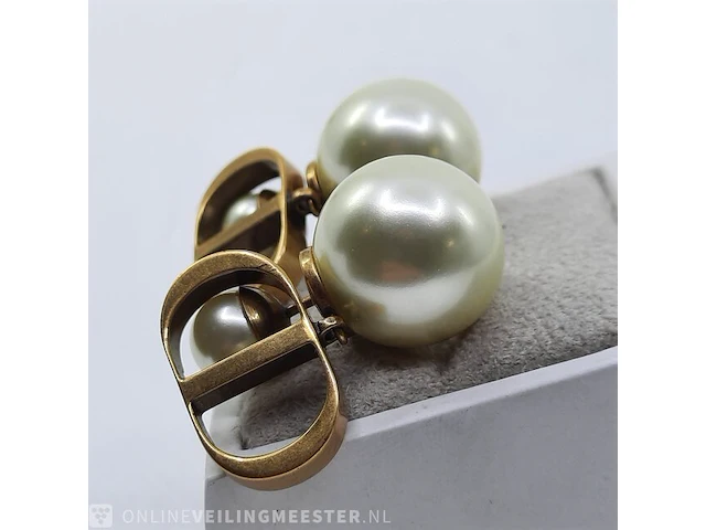 Paar oorstekers christian dior - afbeelding 4 van  9