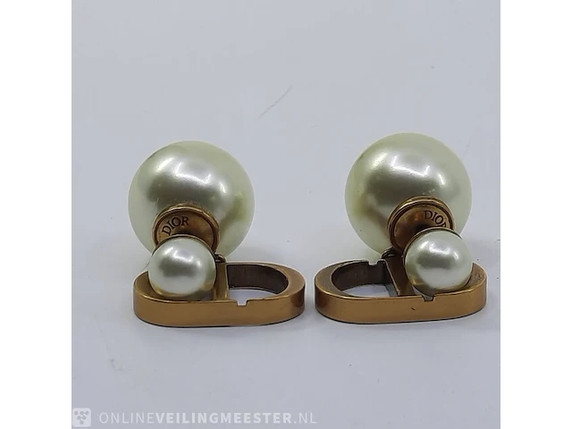 Paar oorstekers christian dior - afbeelding 6 van  9