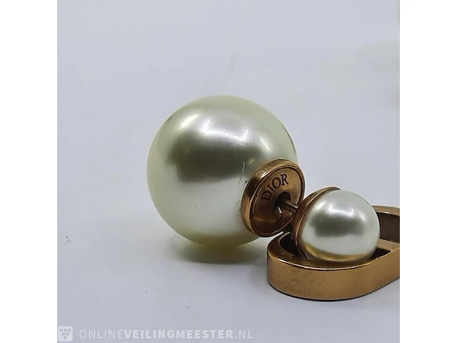 Paar oorstekers christian dior - afbeelding 7 van  9