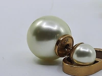 Paar oorstekers christian dior - afbeelding 7 van  9