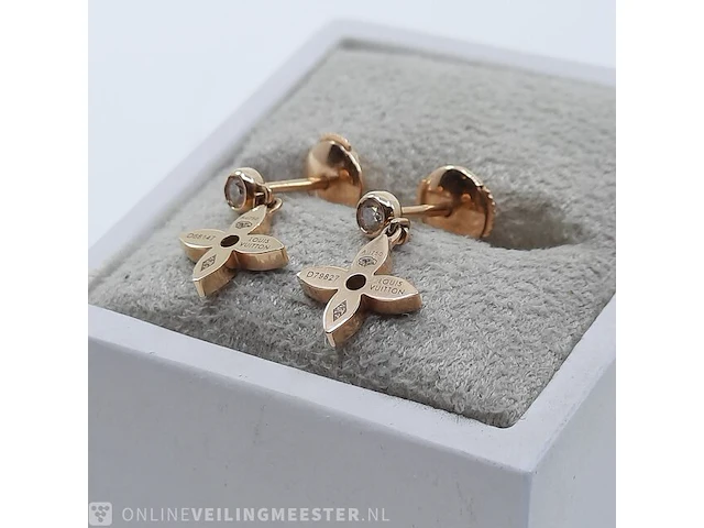 Paar oorstekers louis vuitton - afbeelding 1 van  8