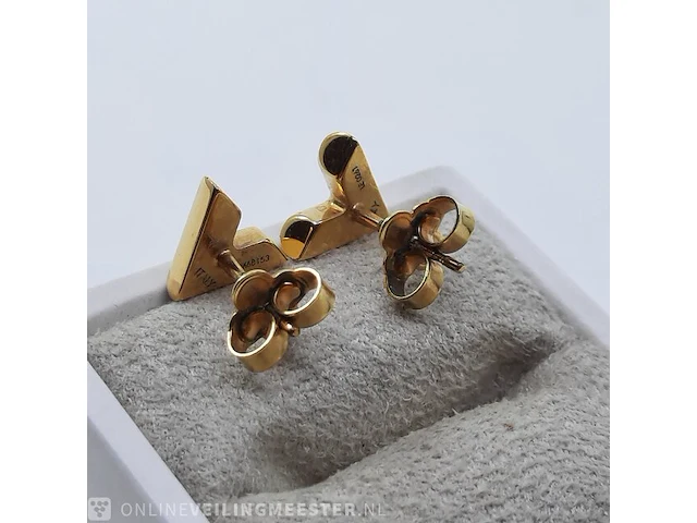Paar oorstekers louis vuitton - afbeelding 5 van  6