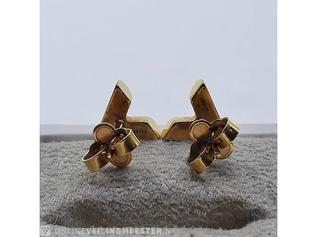 Paar oorstekers louis vuitton - afbeelding 6 van  6
