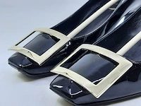 Paar pumps, maat 35 roger vivier, belle vivier buckle pumps - afbeelding 4 van  11